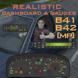 Realistic Dashboard & Gauges [MP] [Beta]