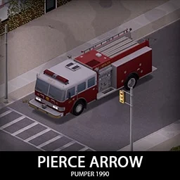'90 Pierce Arrow Pumper and Ladder Trucks