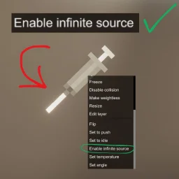 Infinite Empty Syringe