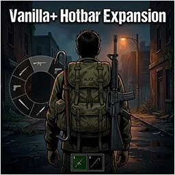 Vanilla+ Hotbar Expansion B42.17 [SP/MP]