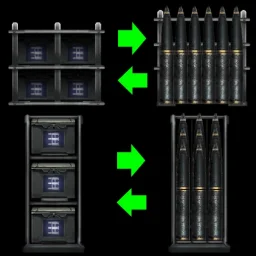 Switchable Ammo Storage