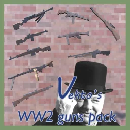 (v) WW2 weapons pack