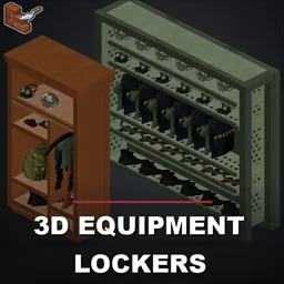 3D Equipment Lockers