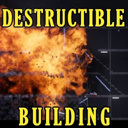 Destructible building