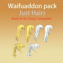 Waifu addon pack just hairs (WID compatible)
