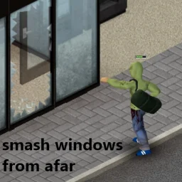 Smash Windows From Afar