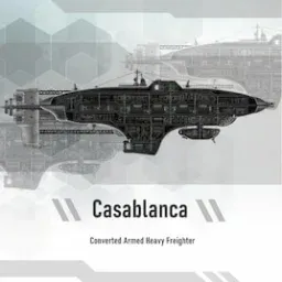 Converted Armed Heavy Freighter &ldquo;Casablanca&rdquo;