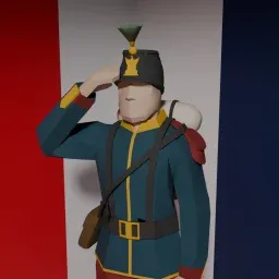 French Pantalon Rouge 1860s French Pantalon Rouge 1860s