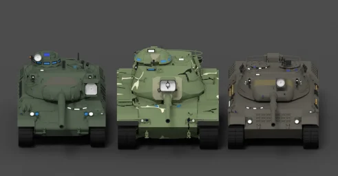 NATO tanks 1970s
