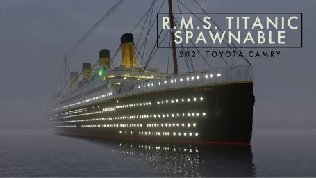 Drivable R.M.S. Titanic