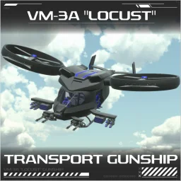 VM-3A "Locust" Gunship