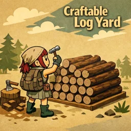 Craftable Log Yard [42.15 SP/MP]