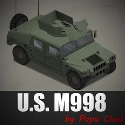 U.S. M998 Humvee by Papa_Chad