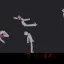 Dead = No collision + Freeze 1