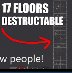 Destructible Residential Building